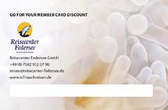 Extra Divers Membercard, Rückseite